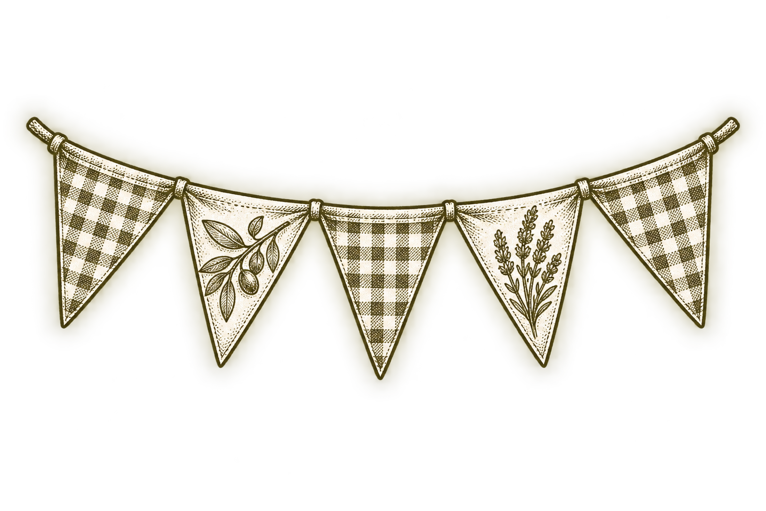 Bunting · ribbon-style alternate